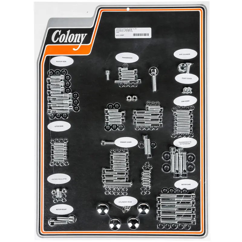 #1018 Chrome Allen Show Kit For 2000–2006 Twin Cam Softail Harley-Davidsons 1