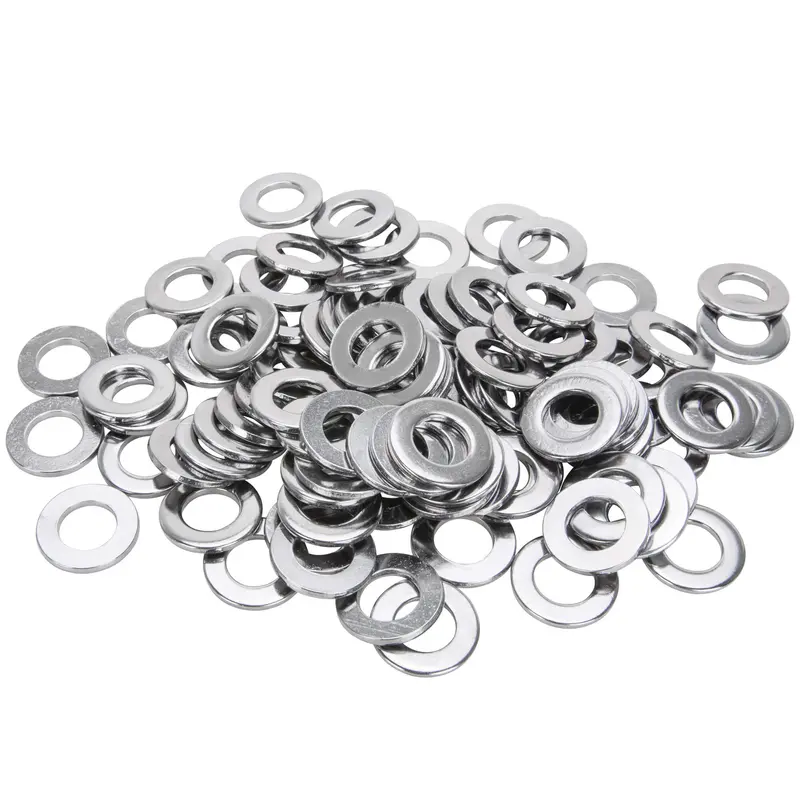 #12-F-100 Chrome-Plated Flat Washers – Pack Of 100 1