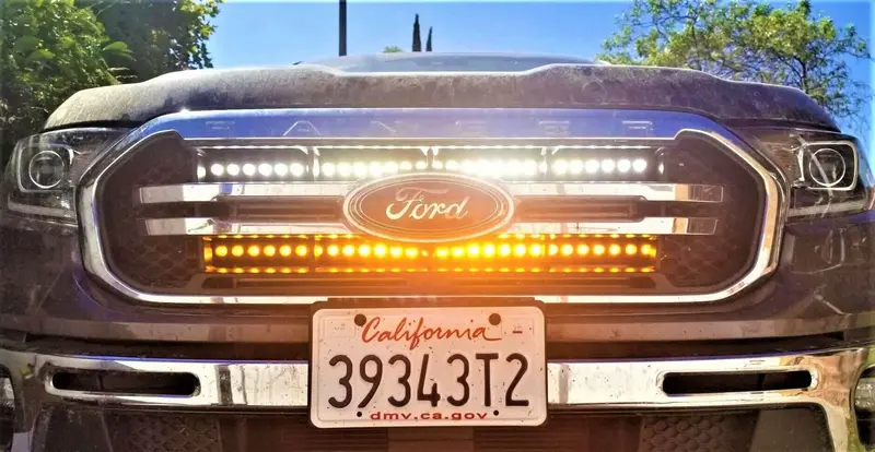 2019–2023 Ford Ranger Twin 30-Inch Led Light Bars 1