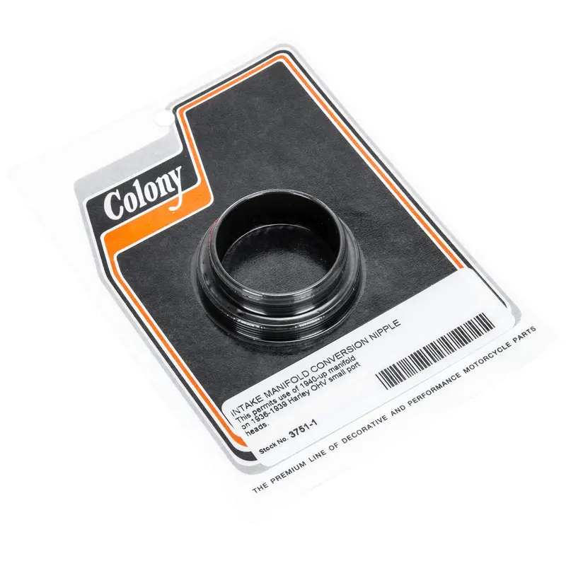 #3751-1 Intake Manifold Conversion Nipple For Installing 1940+ Manifolds On 1936–1939 Harley-Davidson Ohv Engines 1