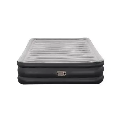 Bestway Deluxe Double-High 17" Air Mattress With Built-In Pump – Queen, Open Box 1