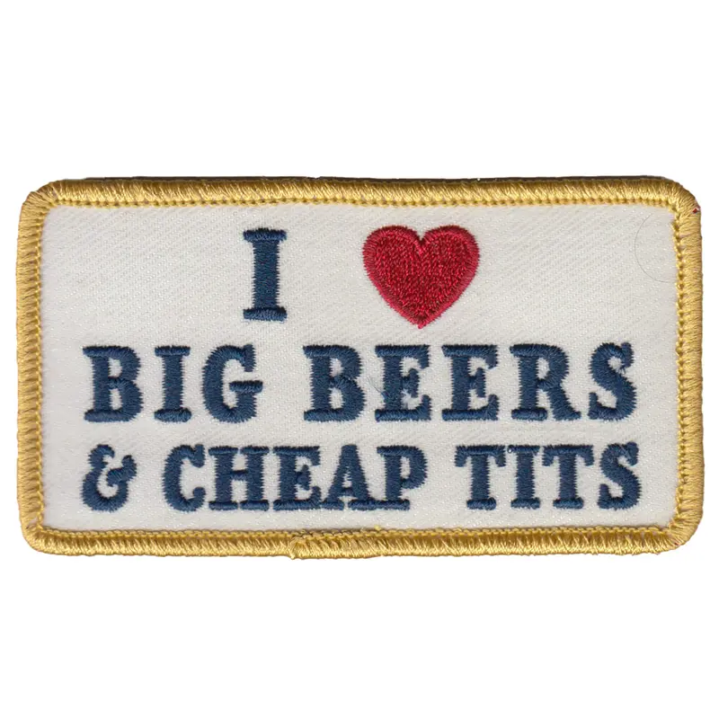 Big Beers Embroidered Patch – Premium Stitched Logo 1
