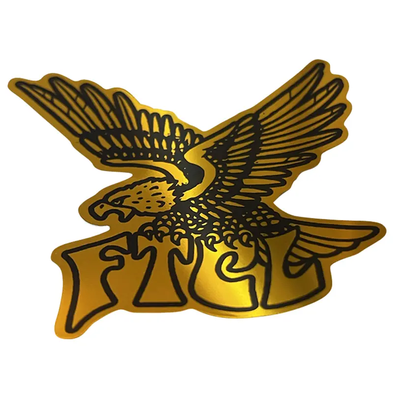 Chasing The Golden Eagle Graphic Sticker – Ftcl Brand 1