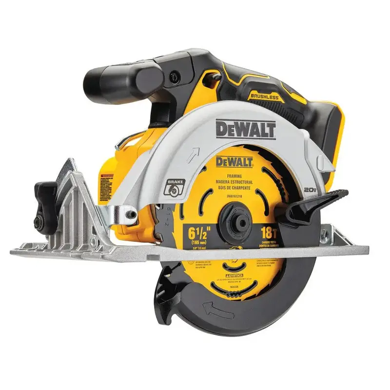 Dewalt 20V Max Brushless 6-1/2" Circular Saw – Open Box (Tool-Only) 1