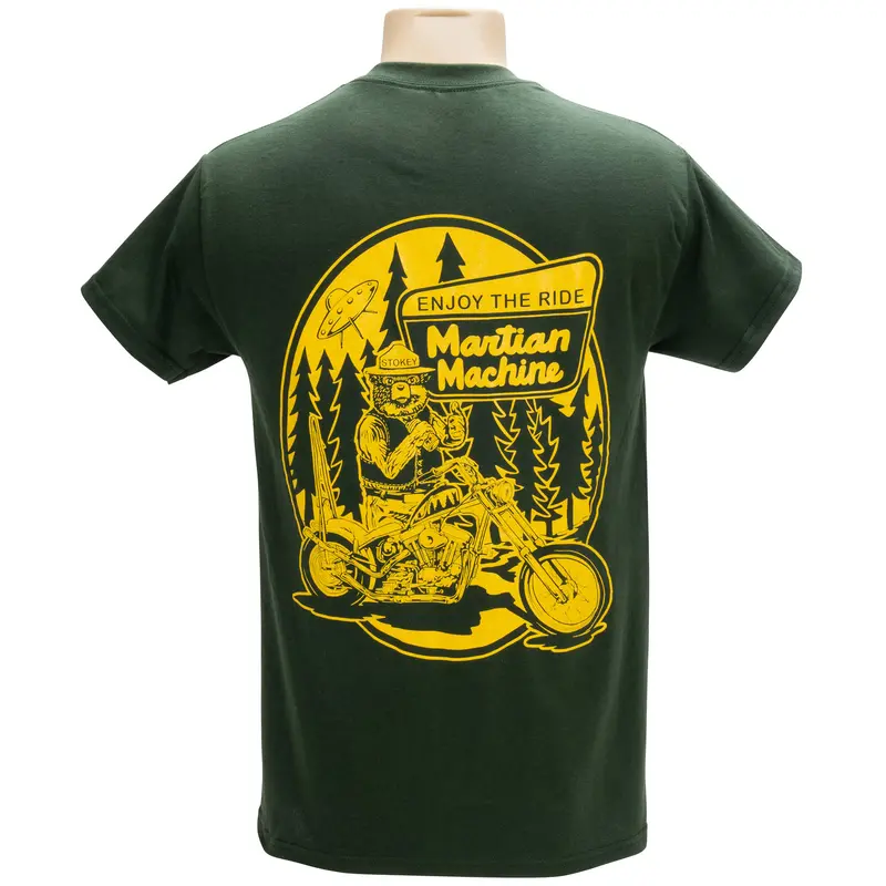Martian Stokey Chopper Graphic T-Shirt – Vintage-Inspired Design 1