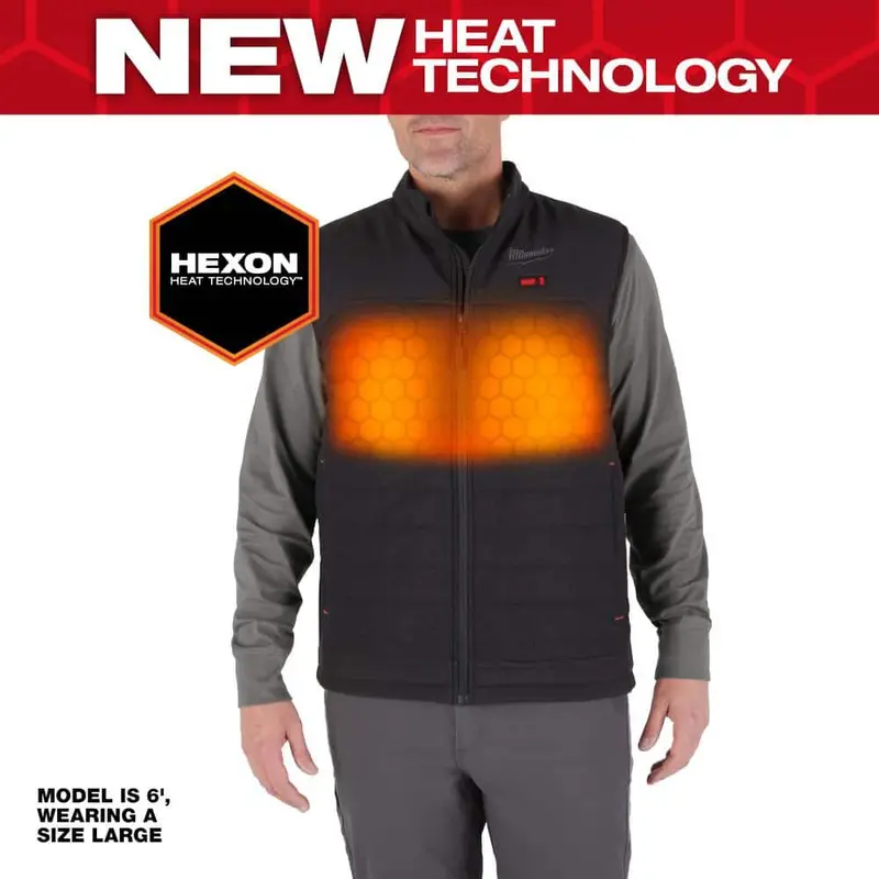 Milwaukee M12 Axis Heated Vest – Men’S Xl, Includes 2.0 Ah Battery & Charger (Open Box) 1
