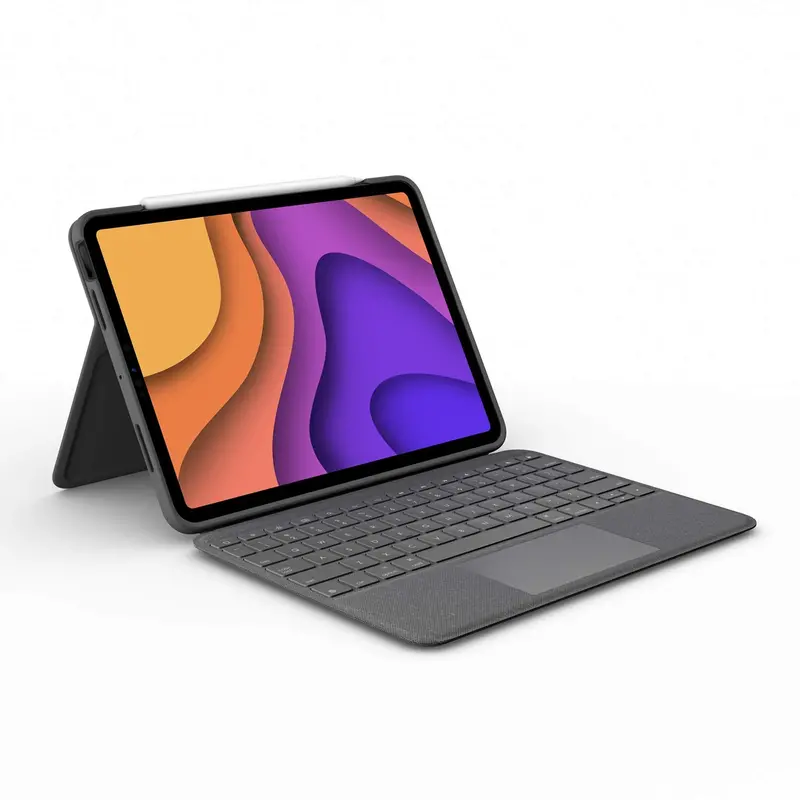 Open-Box Logitech Folio Touch Keyboard Case For Ipad Air 11-Inch (M2/M3 & 4Th/5Th Gen) 1