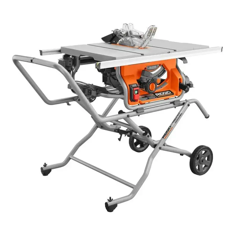 Open-Box Ridgid R4514 10-Inch Jobsite Table Saw With Integrated Stand 1