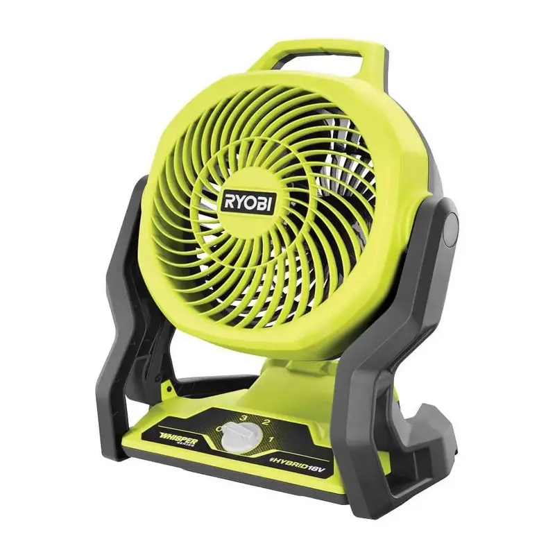 Ryobi One+ 18V Cordless Whisper Series 7-1/2" Hybrid Fan (Bare Tool) 1