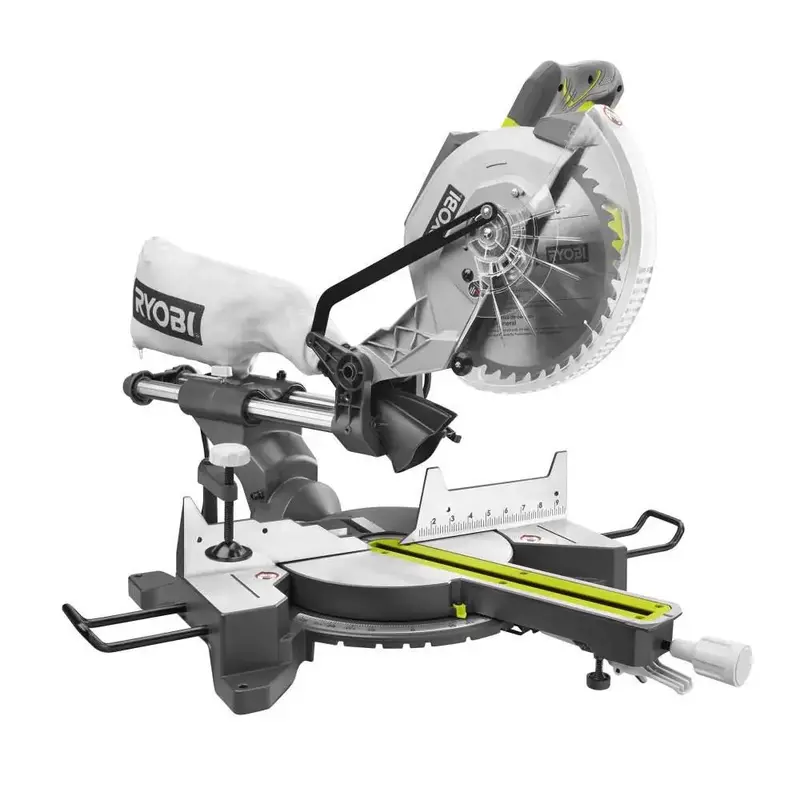 Ryobi Tss103 10-Inch Sliding Compound Miter Saw – 15 Amp (Open-Box) 1