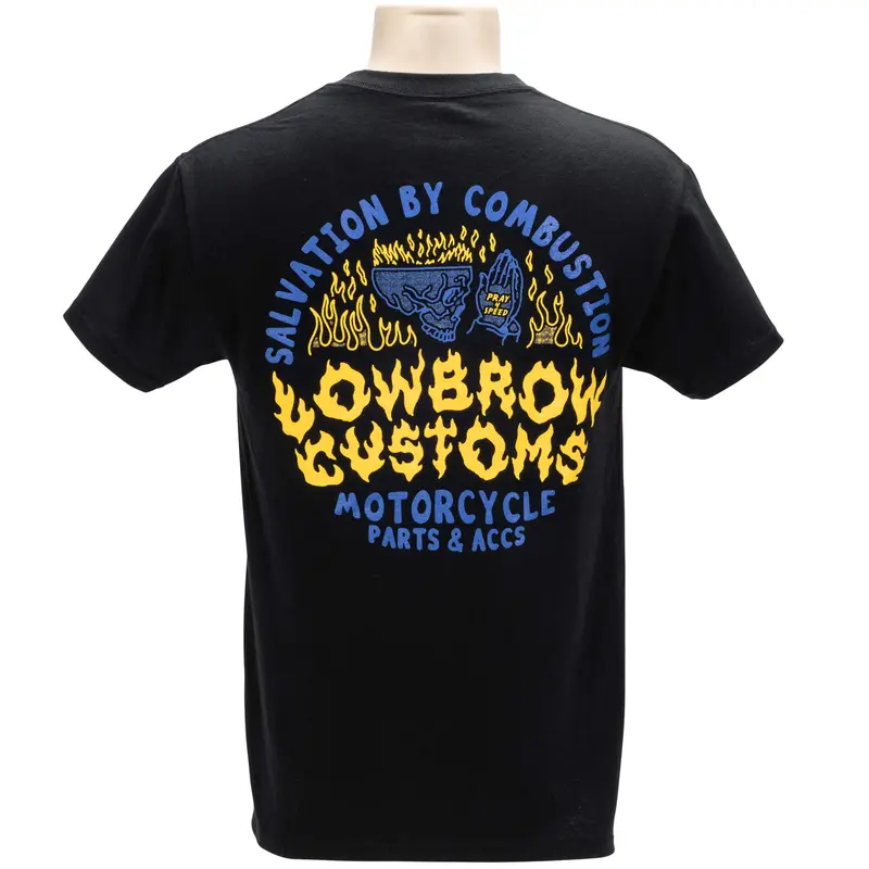 Salvation By Combustion Graphic T-Shirt – Black 1