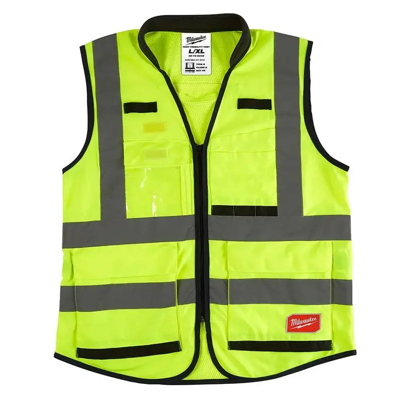 Vest Safety High-Visibility Yellow Vest – L/Xl, Open Box 1