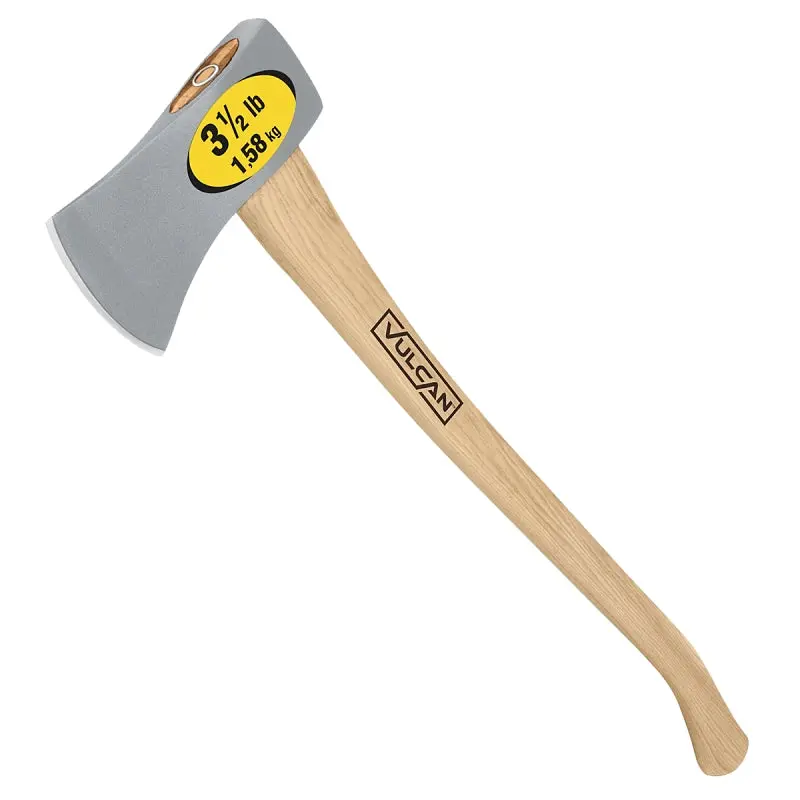 Vulcan 34484 Michigan Pattern Axe – 3.5 Lb Forged Steel Head 1