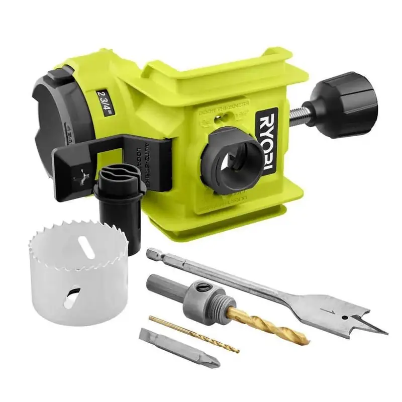 Wood/Metal Door Lock Installation Kit – Open-Box Diy Hardware Set 1