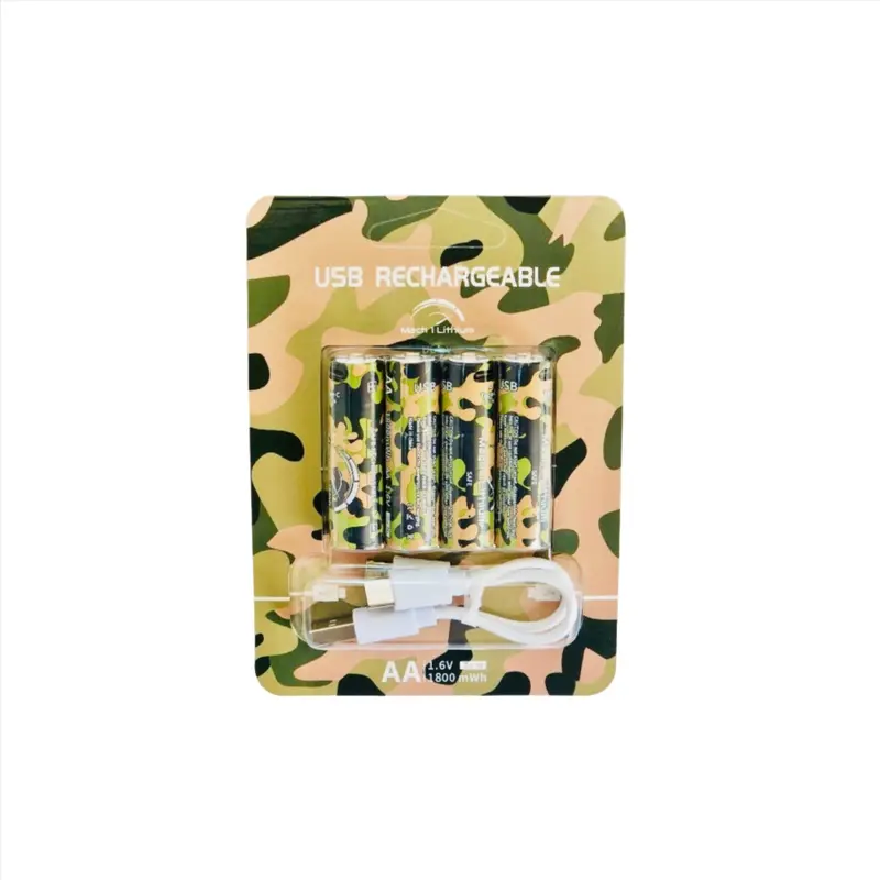 Zinc-Nickel Aa Rechargeable Batteries – 4-Pack 1