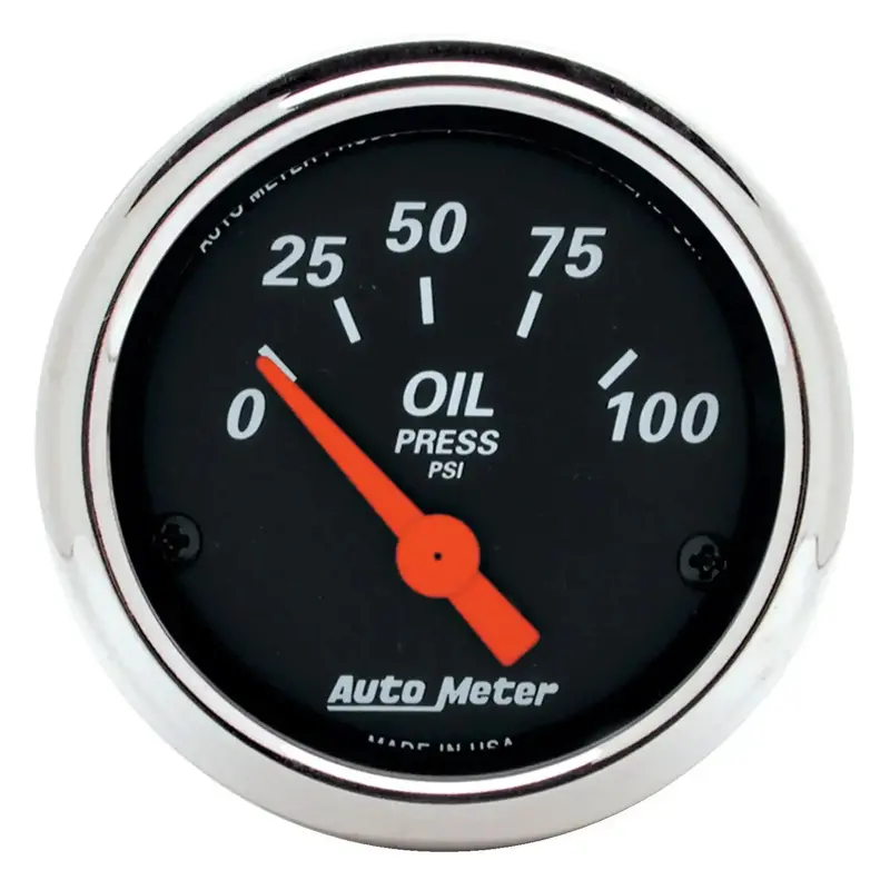 Autometer 1426 Analog Gauge – Classic Incandescent Perimeter Dial Lighting 1