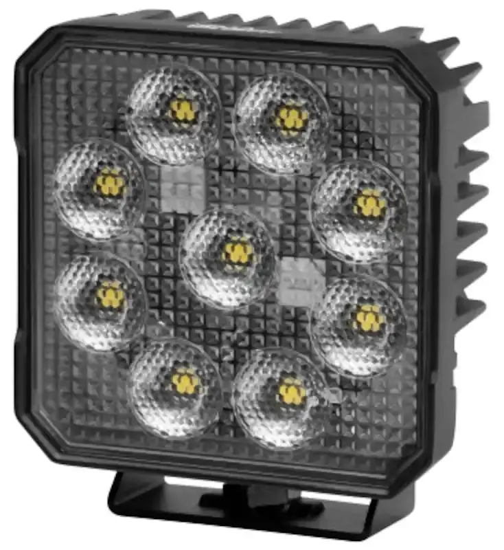 Hella 357112002 Led Work Light – Heavy-Duty, 12V, Dual-Beam Auxiliary Lighting 1